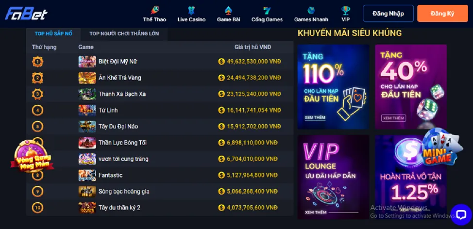 Nạp tiền qua Chuyển Khoản Ngân Hàng NH88 Game